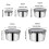 Stainless Steel Food Storage Container Leak-Proof 1.5L 5