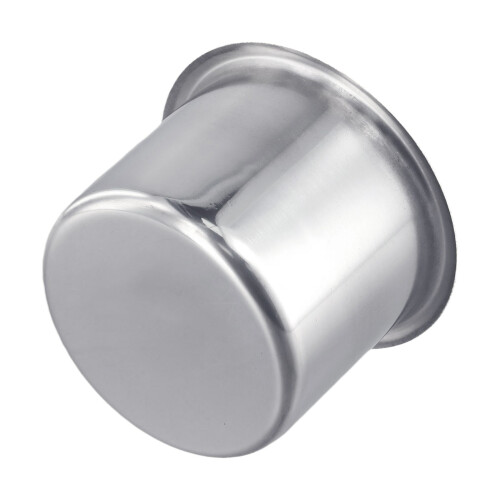 Stainless Steel Recessed Cup Holder 80mm 1