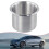 Stainless Steel Recessed Cup Holder 80mm 6