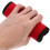 Soimiss Pull-Up Bar Grips Polyester Red 3pcs Detachable 5