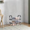 Steel Shoe Rack 5-Tier Space-Saving Ventilated 6
