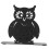 Porte-serviettes en forme de hibou, compact, pour table 4