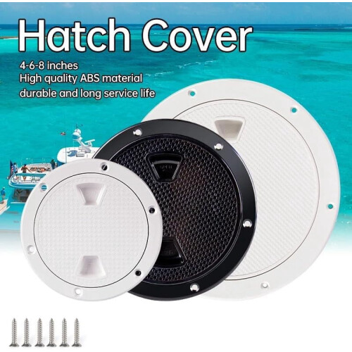 Deck Hardware Non-Slip Inspection Hatch ABS Plastic 4 6 8 2