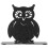 Porte-serviettes en forme de hibou, compact, pour table 6
