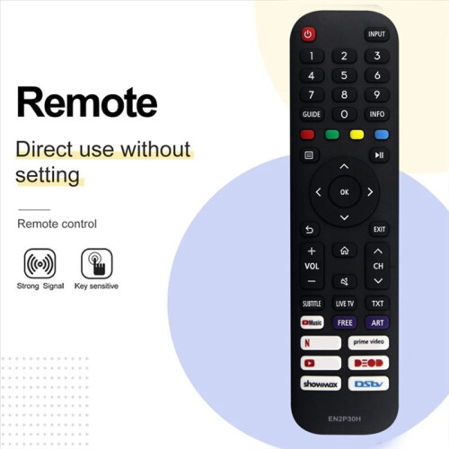 Replace EN2P30H Infrared Remote Control for  TV EN2P30H Remote Control 1