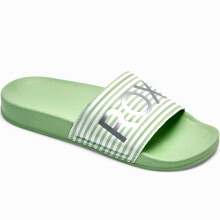 (11K UK, Lime) Roxy Girls Slippy Summer Beach Holiday Sandals Flip Flops Sliders