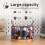 Coffee Pod Holder Black Rustic Counter Organizer 4