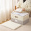 Cotton-Linen Lattice Storage Box 1 Large Size 6