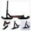 Snow Scooter Ski Sled Black for Children 1 Pair 2