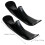 Snow Scooter Ski Sled Black for Children 1 Pair 6