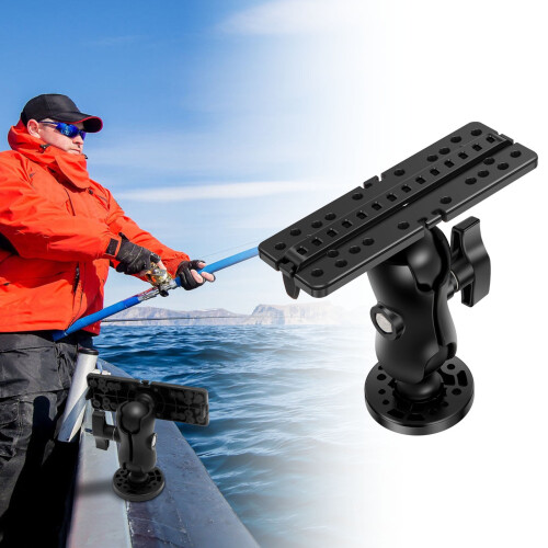 Fish Finder Mount Universal Nylon Silicone Holder for Boat