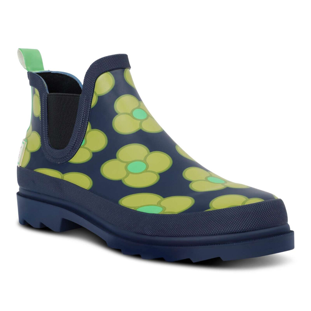 Regatta (Uk 5, Spinning Flower Navy) Womens Orla Kiely Chelsea Boot Mid Rise Wellies Wellington Boots