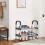 Steel Shoe Rack 5-Tier Space-Saving Ventilated 3