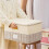 Cotton-Linen Lattice Storage Box 1 Large Size 3