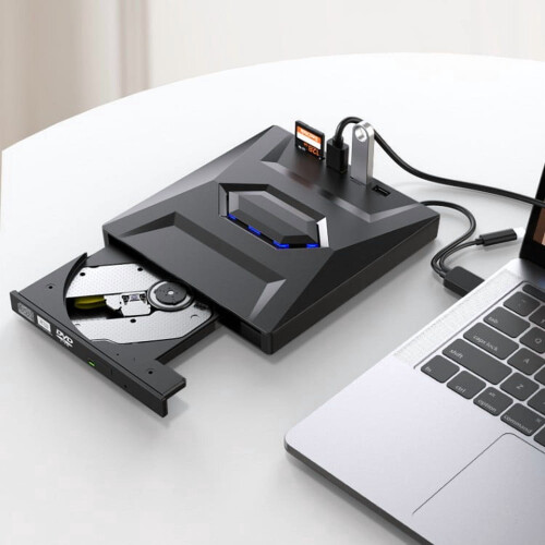 Εξωτερική οπτική μονάδα DVD RW USB3.0 τύπου-C 1