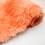 Orange Fluffy Round Area Rug 48 Inch Soft Plush Modern 5