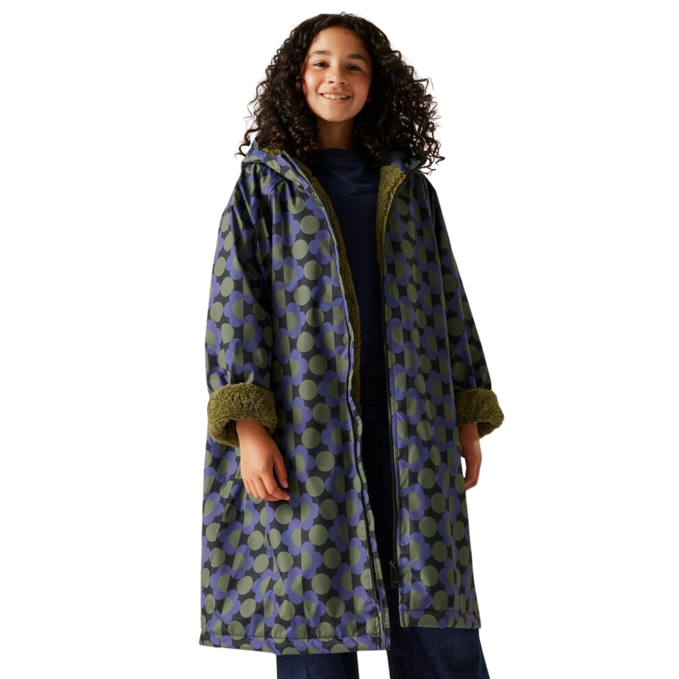 Regatta Kids' Orla Changing Robe Blue 5-9Yrs - Image 2