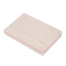 30 Piezas de LáMinas de Madera de Balsa Placa de Madera 150X100X2Mm para Casa Artesanía Modelo Diy