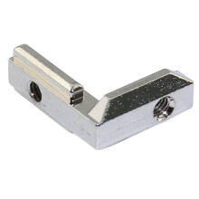 40Pcs T Slot L-Shape Interior Inside Corner Connector Joint Bracket for Aluminum Extrusion Profile 2020 Series Slot 6mm
