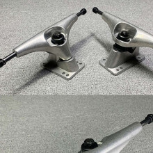 4Pcs 6.25Inch Silver Surf Skateboard Trucks Surf Skate Skateboard Truck Fish Board Long Board Steering Bracket