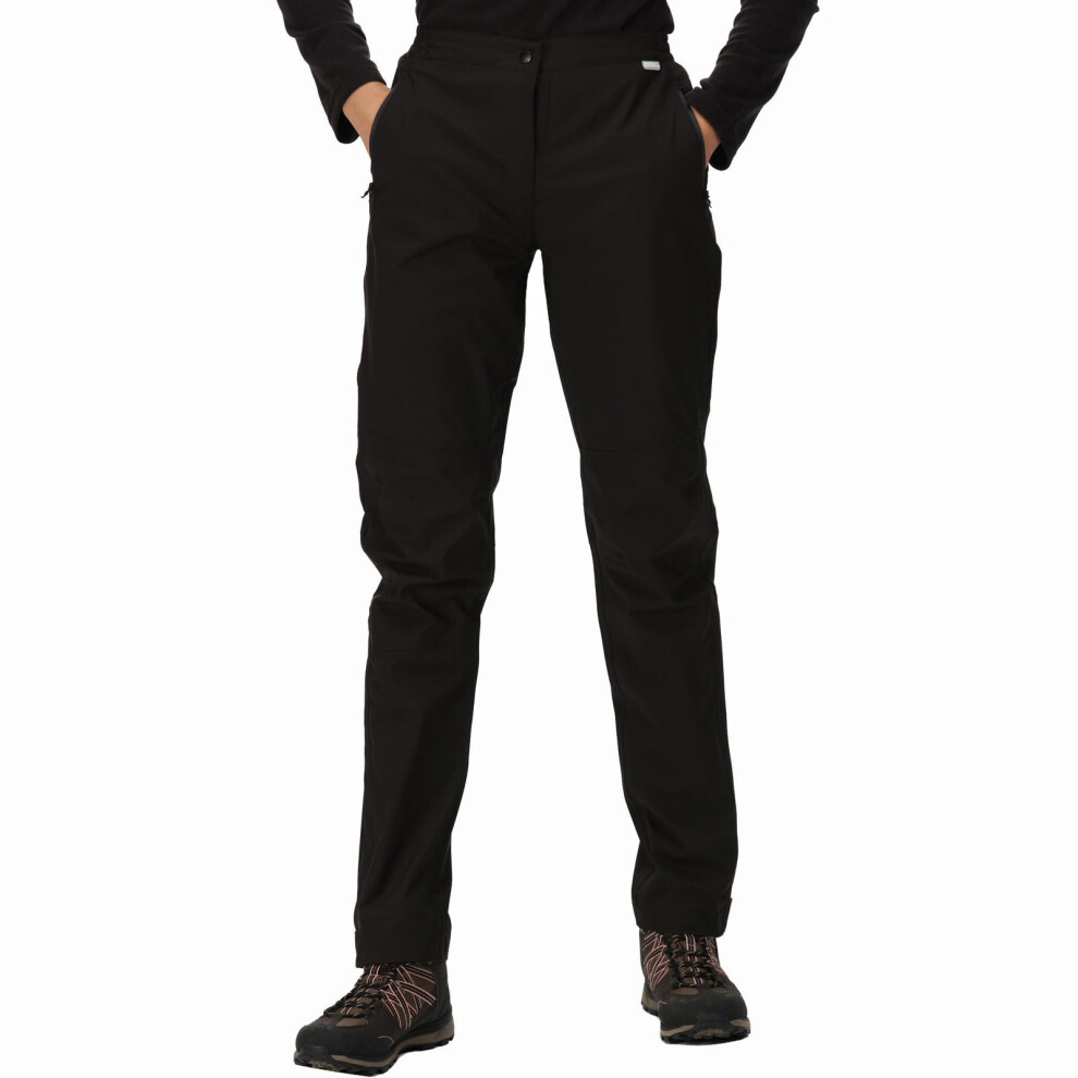 Regatta (3Xl/S, Black) Womens Highton Waterproof Outdoor Walking Hiking Trousers
