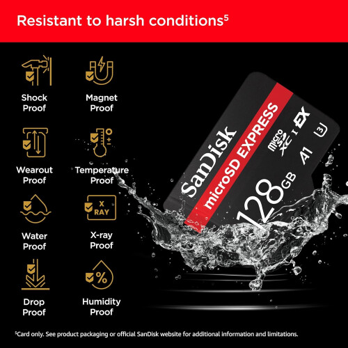 SanDisk SanDisk MicroSD Express 128GB 880MB/s SDSQXFN-128G-GN4NN 2