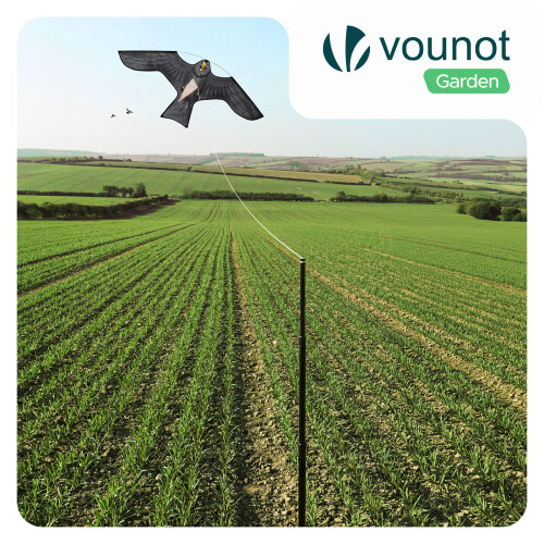 VOUNOT Bird Scarer Kite with 4m Telescopic Pole, Model D 1