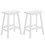Saddle Seat Bar Stools Set of 2 Kitchen Bar Chairs Home Pub 4