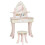 Kids Dressing Table, Girls Vanity Set , Pink 3