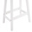 Saddle Seat Bar Stools Set of 2 Kitchen Bar Chairs Home Pub 19