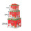 Christmas Nesting Gift Boxes Santa Snowman Reindeer Design 1