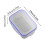 Plastic Microwave-Safe Food Storage Box Set 1