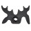 Billiards Cue Bridge Head Soft Rubber Center Lightweight 1
