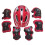 Kids Knee Pads Blue Adjustable High-Density Foam Set for 1