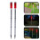 Solar Strobe Warning Light Plastic Silver Outdoor Road 1