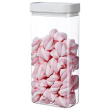 Boîtes de conservation hermétiques transparentes en plastique, lot de 6