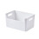 Bacs de rangement empilables en plastique avec couvercles 1