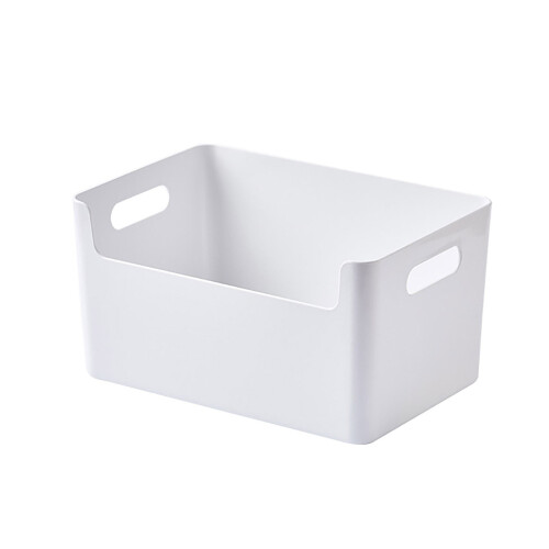 Bacs de rangement empilables en plastique avec couvercles