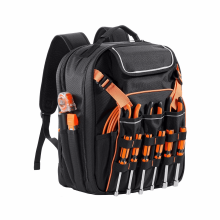 Sac à dos d'électricien robuste à 45 poches