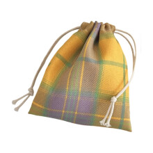 Sacs cadeaux en toile de jute à carreaux Buffalo avec cordon de serrage (12 pièces)