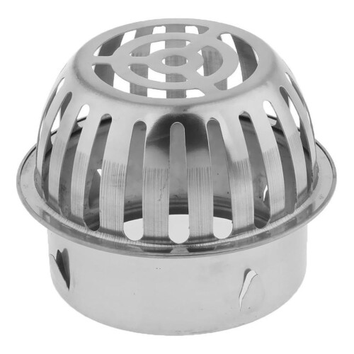 Évacuation des eaux de 100 mm pour plafond et sol de balcon en acier