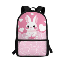 Niedlicher Hasen-Kinderrucksack, Schultasche für Jungen und Mädchen