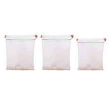 Ensemble de 3 sacs Ă linge extra larges en filet