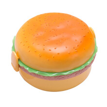 Boîte à hamburger portable à 3 étages, compatible micro-ondes