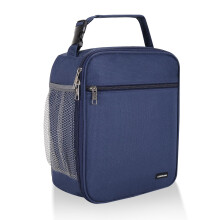 Insulated Lunch Box for Men and Women Black