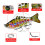 Swim Bait Fishing Lure Multi-Joint 10cm 3-Pack 5