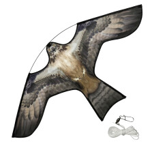 VOUNOT Bird Scarer Hawk Kite, Flying Bird Deterrent Kites, Model E