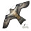 VOUNOT Bird Scarer Hawk Kite, Flying Bird Deterrent Kites, Model E 1