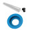 Billiard Cue Bottom Block End Blue 4 Pack 2