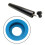 Billiard Cue Bottom Block End Blue 4 Pack 5